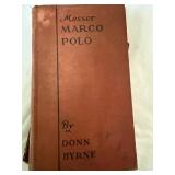 Antique Book Trio: Antony and Cleopatra, Marco Polo & Robert Browning