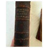 Antique Book Trio: Antony and Cleopatra, Marco Polo & Robert Browning