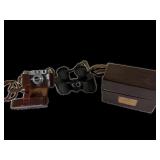 Vintage Zorki 35mm Camera & Binoculars Mixed Lot