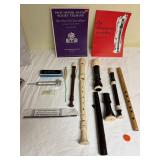 Recorder & Harmonica Mixed Lot With Music Books