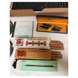 Amazon Echo Dot, Panasonic Sharpener, Maxell Media & Pencil Mixed Lot
