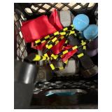 Mixed Lot Exercise Weights, Resistance Bands & Jumprope
