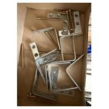 Mixed Lot of Assorted Hardware, Clamps & Fasteners