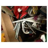 Mixed Lot of Assorted Hardware, Clamps & Fasteners