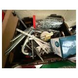 Mixed Lot of Assorted Hardware, Clamps & Fasteners