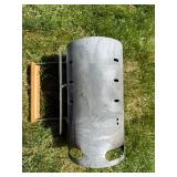 Charcoal Chimney Starter With Wood Handle