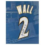 John Wall Autographed and Custom Framed Washington Wizzards Basketball Jersey 32.5x46"