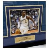 John Wall Autographed and Custom Framed Washington Wizzards Basketball Jersey 32.5x46"