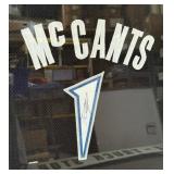 Rashad McCants Autographed and Custom Framed Minnesota Timberwolves Basketball Jersey w COA 35.5x43.5"