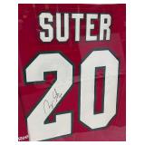 Ryan Suter Autographed and Custom Framed Minnesota Wild Hockey Jersey 34.5x43"