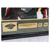 Derek Boogaad "The Boogeyman" Autographed and Custom Framed Minnesota Wild Hockey Photo 26x28"