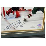 Marian Gaborik Autographed and Custom Framed Minnesota Wild Hockey Photo w/ Steiner COA 26.5x32.5"