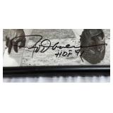 Rod Carew Autographed Photo Inscribed "HOF 