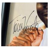 Torii Hunter Autographed Baseball Photo 8x10" Framed Minnesota Twins