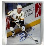 Neal Broten Autographed 8x10" Minnesota North Stars Hockey Photo w/ COA