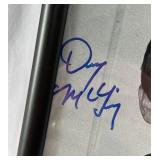 Denny McClain Autgraphed w/ COA 8x10" Framed Baseball Photo (slight broken glass)