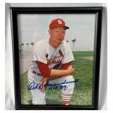 Red Schoendienst Autographed w/ "HOF 