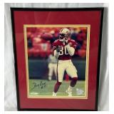 Jerry Rice Autographed Photo w/ NFL COA Matted and Framed San Francisco 49ers Football