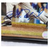 Mike Redmond Autographed Baseball Photo w/ MLB COA Framed 8x10" Minnesota Twins