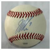Joe Mauer Autographed Baseball w/ GAI COA - Minnesota Twins