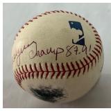 Juan Berenguer Autographed Baseball Inscribed "Champ 87.91" Minnesota Twins
