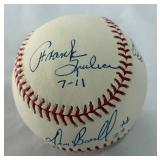 Bert Blyleven, Dave Boswell, Frank Quilici Autographed Rawlings OMLB Selig Ball - Minnesota Twins