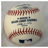 Cecil Cooper Autographed Baseball w/ Tristar COA Rawlings OMLB Selig Ball