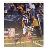Bernaed Berrian Autographed and Inscribed "99 Yards" Minnesota Vikings Football Photo