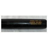 Jason Kubel Game-Used and Autographed Bat BWB-238 - Broken Handle and Heavy Signs of Use Minnesota Twins Baseball