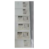 (6) Minnesota Twins Locker Room Name Plates from 2010 Innaugural Target Field Season - "GAME" USED