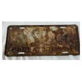 Vintage 1945 Minnesota License Plate