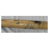 Danny Valencia Game-Used and Autographed Bat Louisville Slugger T141 Heavily Used Minnesota Twins Baseball