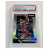 LeBron James PSA 8 NM-MT Slab 2018 Silver Prizm #6 Basketball Card