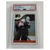 Pelle Lindbergh PSA 4 VG-EX Slab 1985 Topps #110 Hockey Card