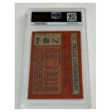 Pelle Lindbergh PSA 4 VG-EX Slab 1985 Topps #110 Hockey Card