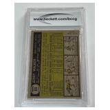 Jerry Walker Auto JSA Slab Authentic 1961 Topps #85 Vintage Baseball Card