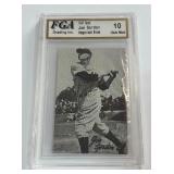 1947 Bond Joe Gordon Homogonized Bread Card FGA Grading 10 Gem Mint Vintage Baseball Card