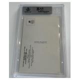 Josh Gibson Jr. Autograph w/ Beckett Authentication HOF Plaque Card (Josh Gibson