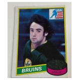 Jim Craig 1980 Topps Vintage Hockey Card