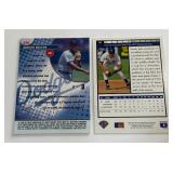 Derek Jeter and Adrian Beltre Rookie Baseball Cards