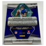 LaMar Jackson /99 RC 2018 Spectra #132 Rookie Football Card Numbered 27/99
