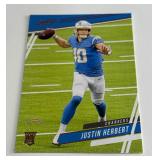Justin Herbert RC2020 Chronicles Prestige #303 Rookie Football Card