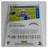 Justin Herbert RC2020 Chronicles Prestige #303 Rookie Football Card