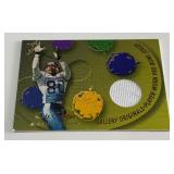 Cris Carter Player-Worn Pro Bowl Jersey Relic 2001 Topps Gallery Originals #GOCC Minnesota Vikings Football Card