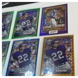 (7) Paul Krause Numbered Cards /50, (2) /99, /199, (2) /250