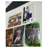 (5) Daunte Culpepper Relicm Numbered, Diecut Minnesota Vikings Fotball Card Lot