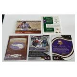 (5) Daunte Culpepper Relicm Numbered, Diecut Minnesota Vikings Fotball Card Lot
