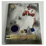 Randy Moss / Daunte Culpepper Dual Relic 2001 PacificTitanium Dual Game Worn Jerseys #100 Minnesota Vikings Football Card