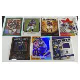 (7) Dalvin Cook Card Lot - /25 Press Proof Die Cut, /100, Relic, Rookie, Inserts - Minnesota Vikings Football Cards