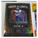 (7) Dalvin Cook Card Lot - /25 Press Proof Die Cut, /100, Relic, Rookie, Inserts - Minnesota Vikings Football Cards